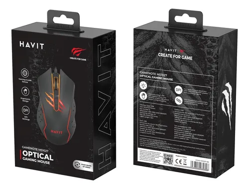 MS1027 MOUSE GAMING RGB HAVIT