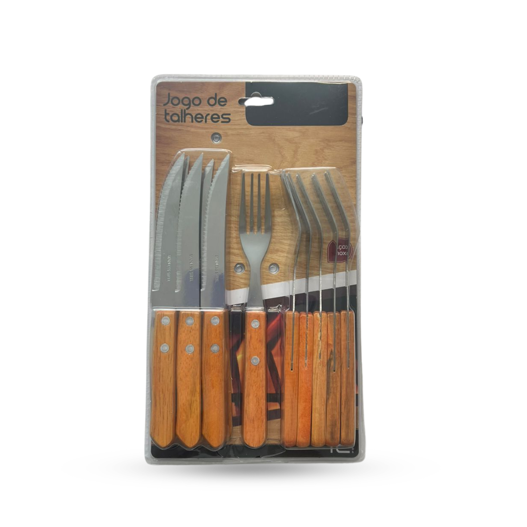 S-12AM SET DE CUBIERTOS 12PCS BLISTER CERRADO