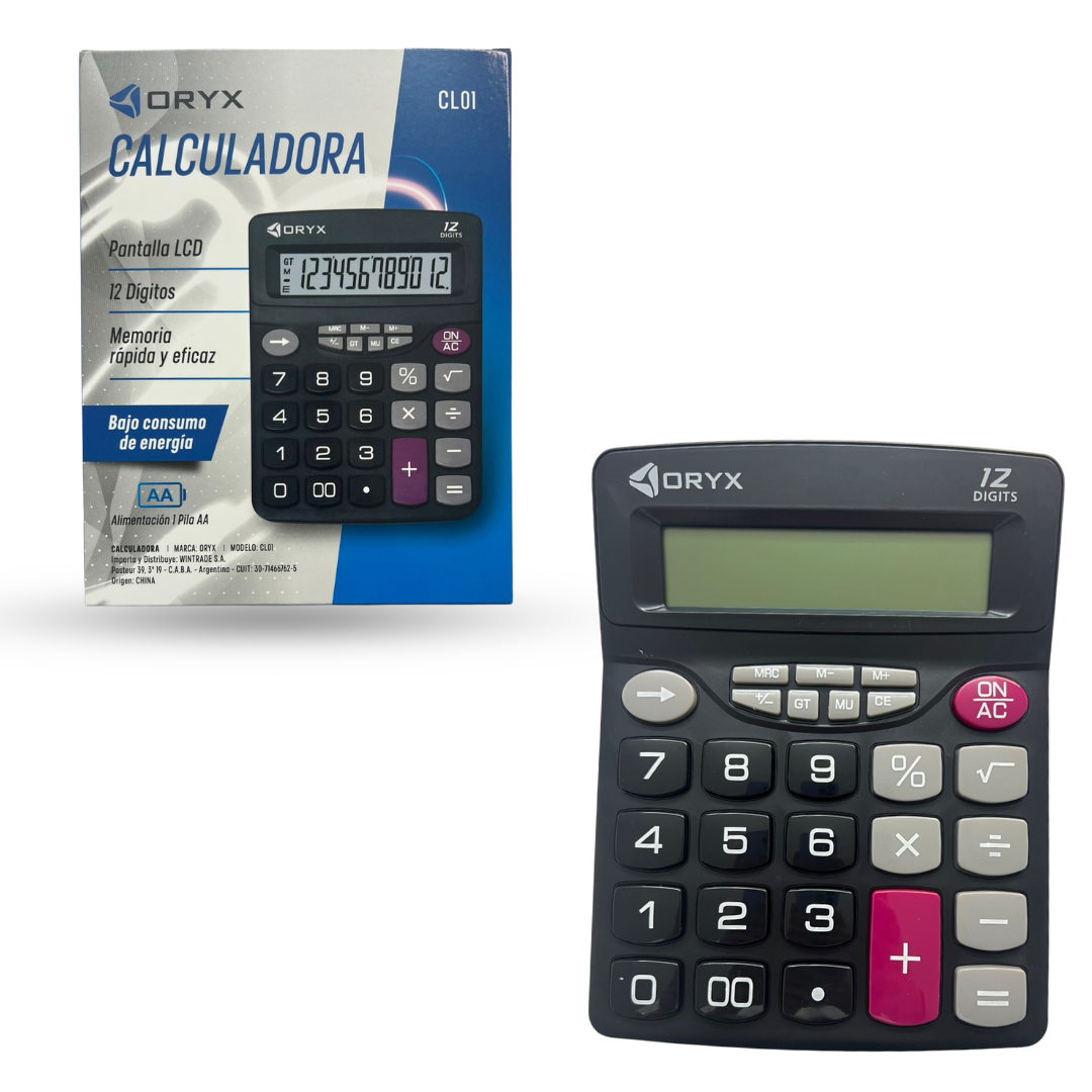 CL01 CALCULADORA ORYX