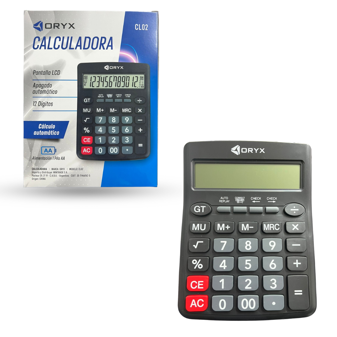 CL02 CALCULADORA ORYX