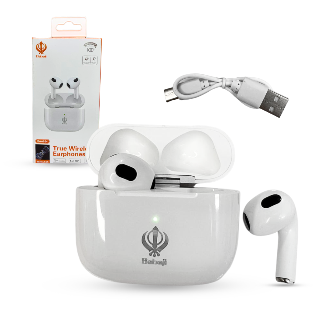 SAA684 AURICULAR BABAJI INALÁMBRICO TIPO C 5 HORA