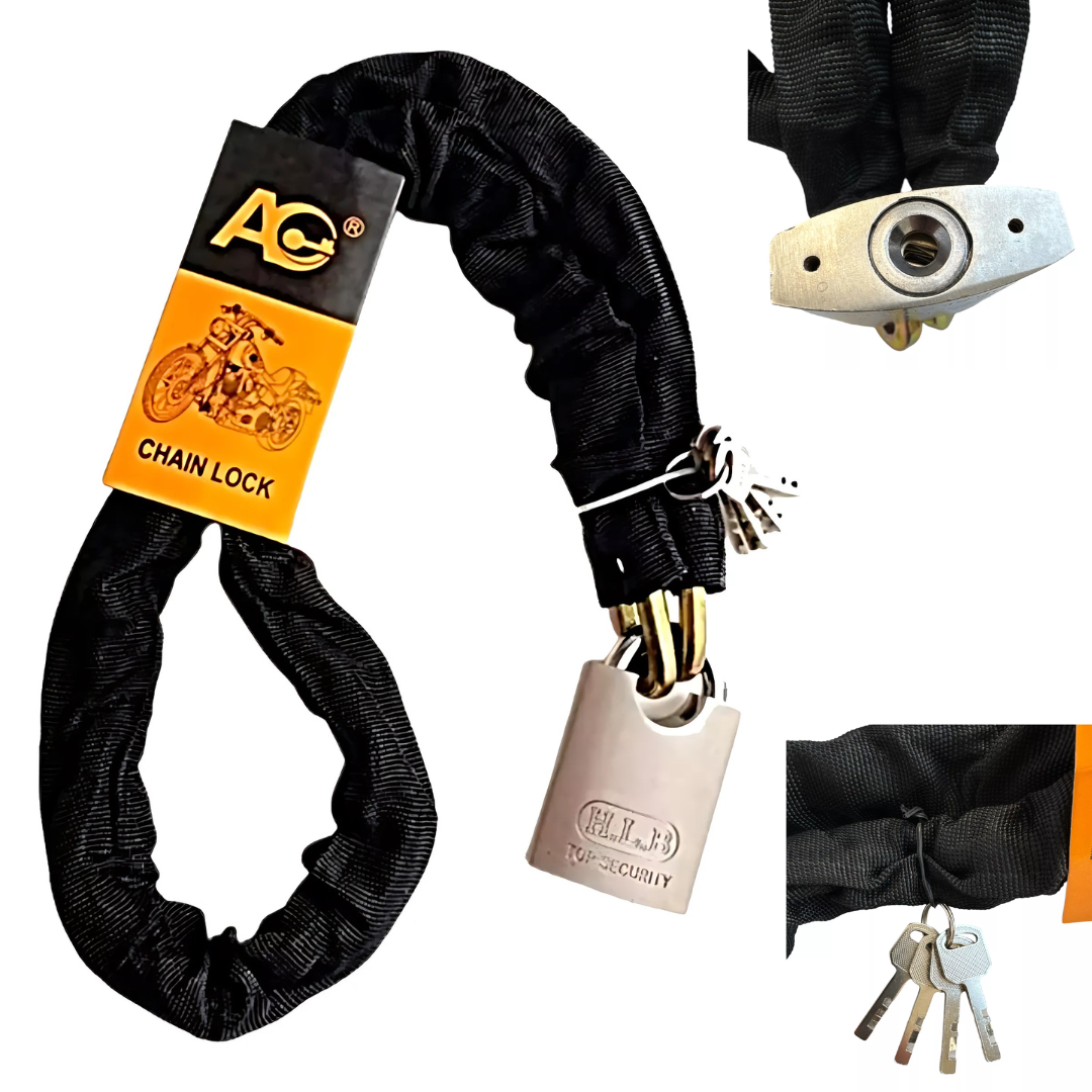 588 CANDADO CADENA LINGA P/MOTO CHAIN LOCK