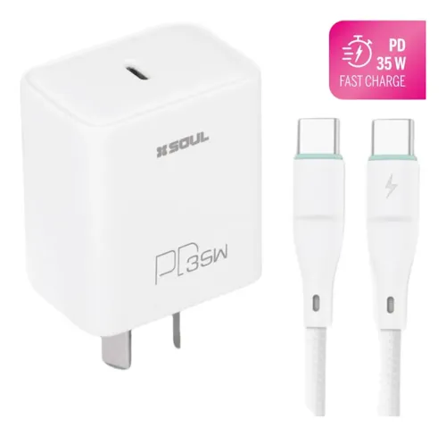 CVQ-X2PD35T CARGADOR SOUL 35W C A C 1MT