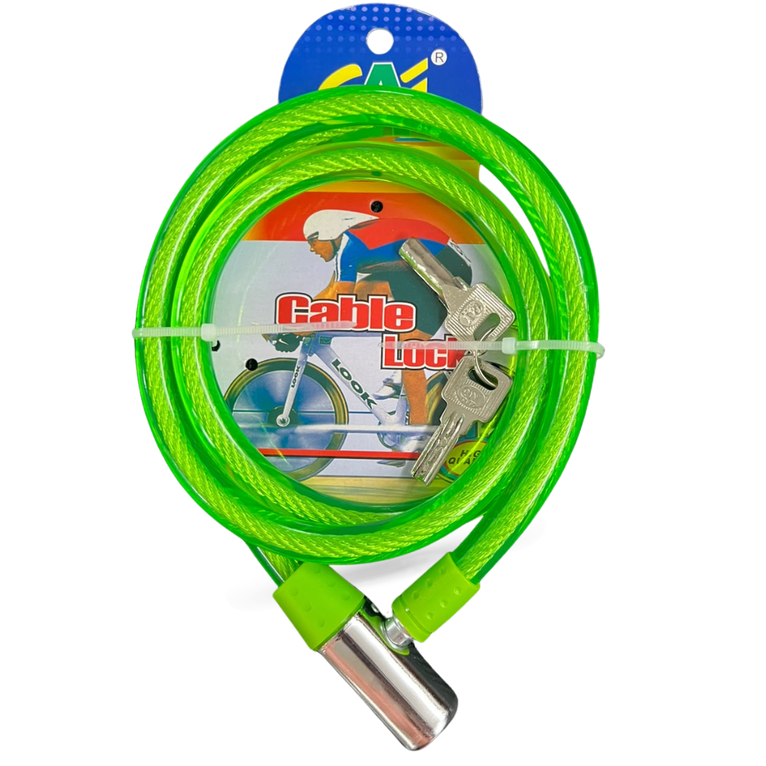 S1754 LINGA DE MOTO VERDE 1.2M X 12MM