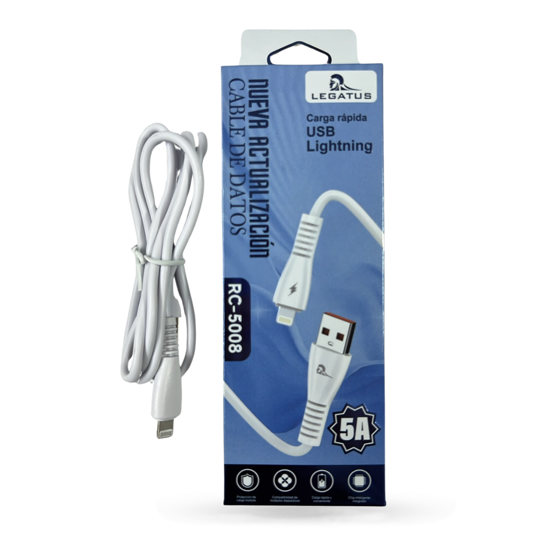 RC-5008 CABLE USB A MICRO 5A LEGATUS 1MT