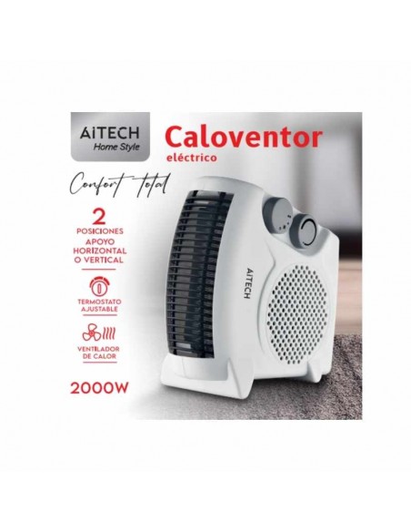 CALOVENTOR ELECTRICO AITECH 2 EN 1 APOYO VERTICAL