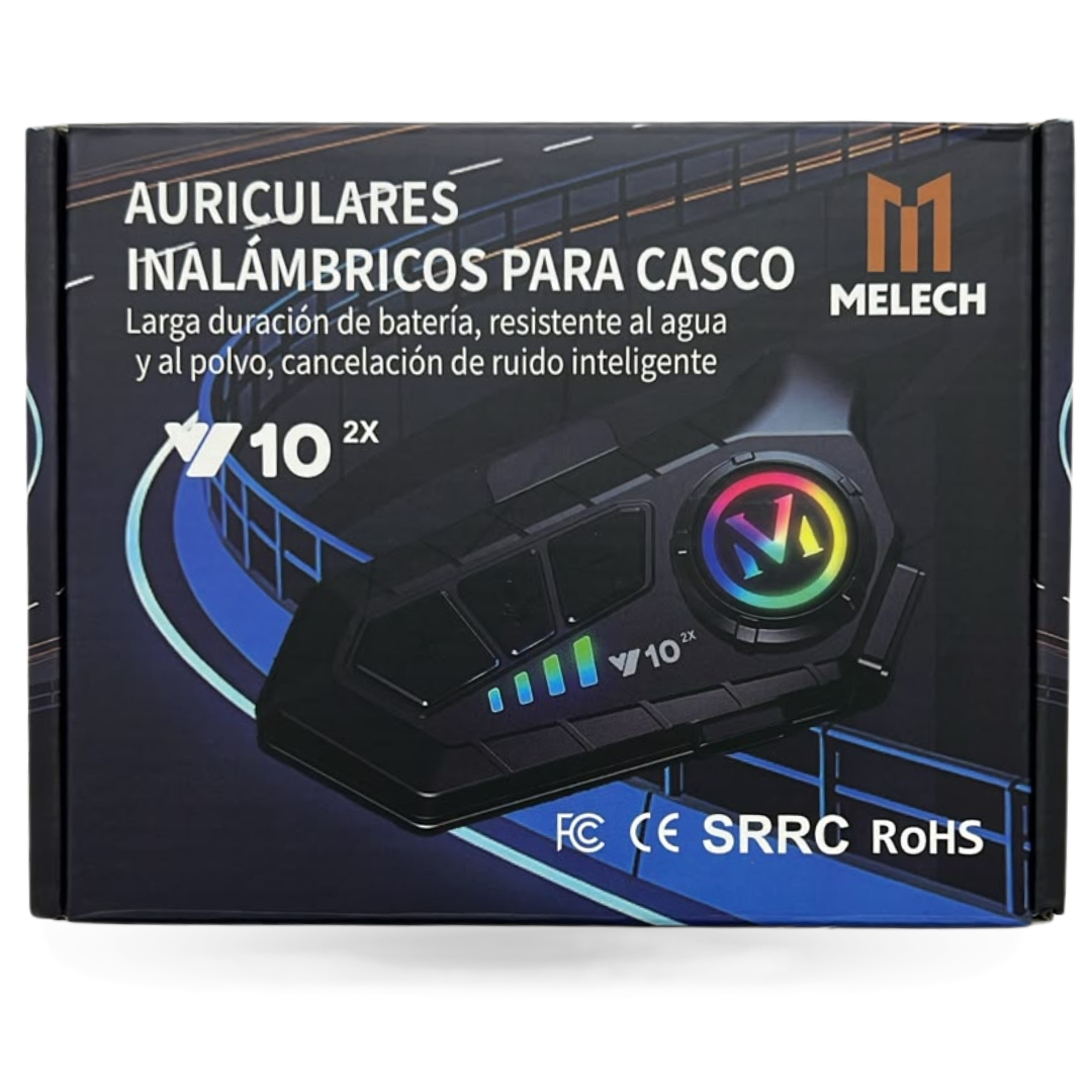AURICULAR INTERCOMUNICADOR PARA CASCO DE MOTO