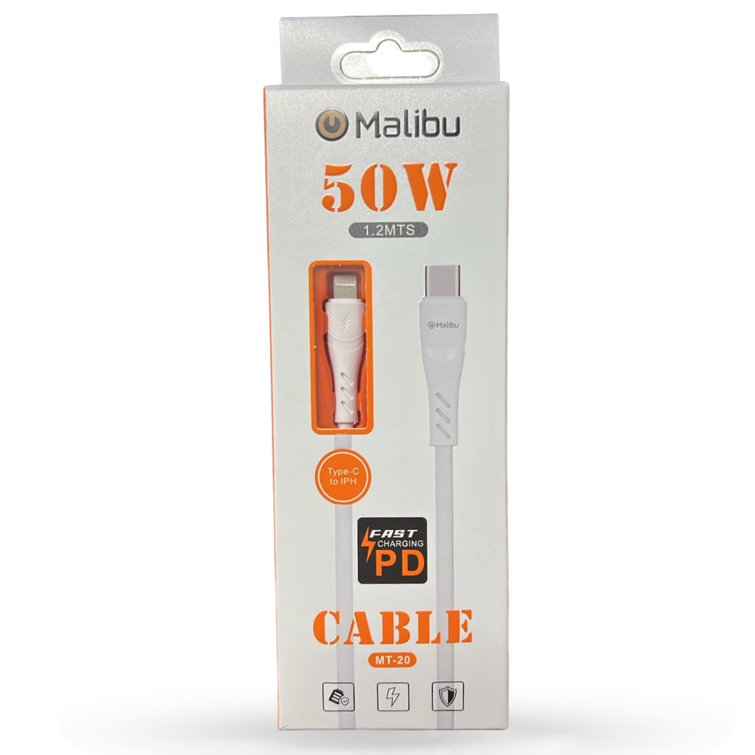 MT-20-CAIP CABLE 50W C A IPH 1.2MT MALIBU