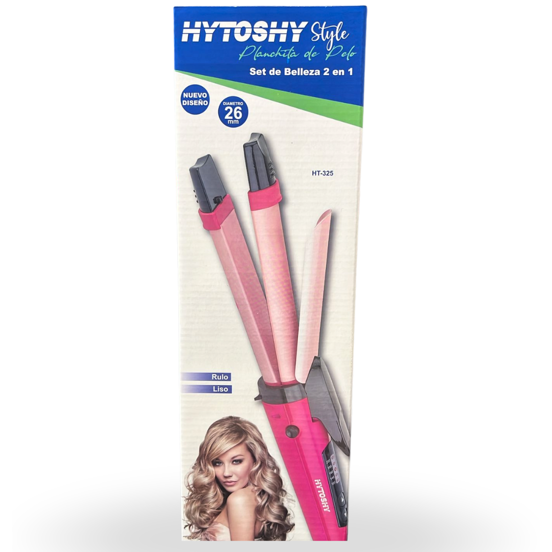 HT-325 PLANCHA DE PELO 2EN1 26MM