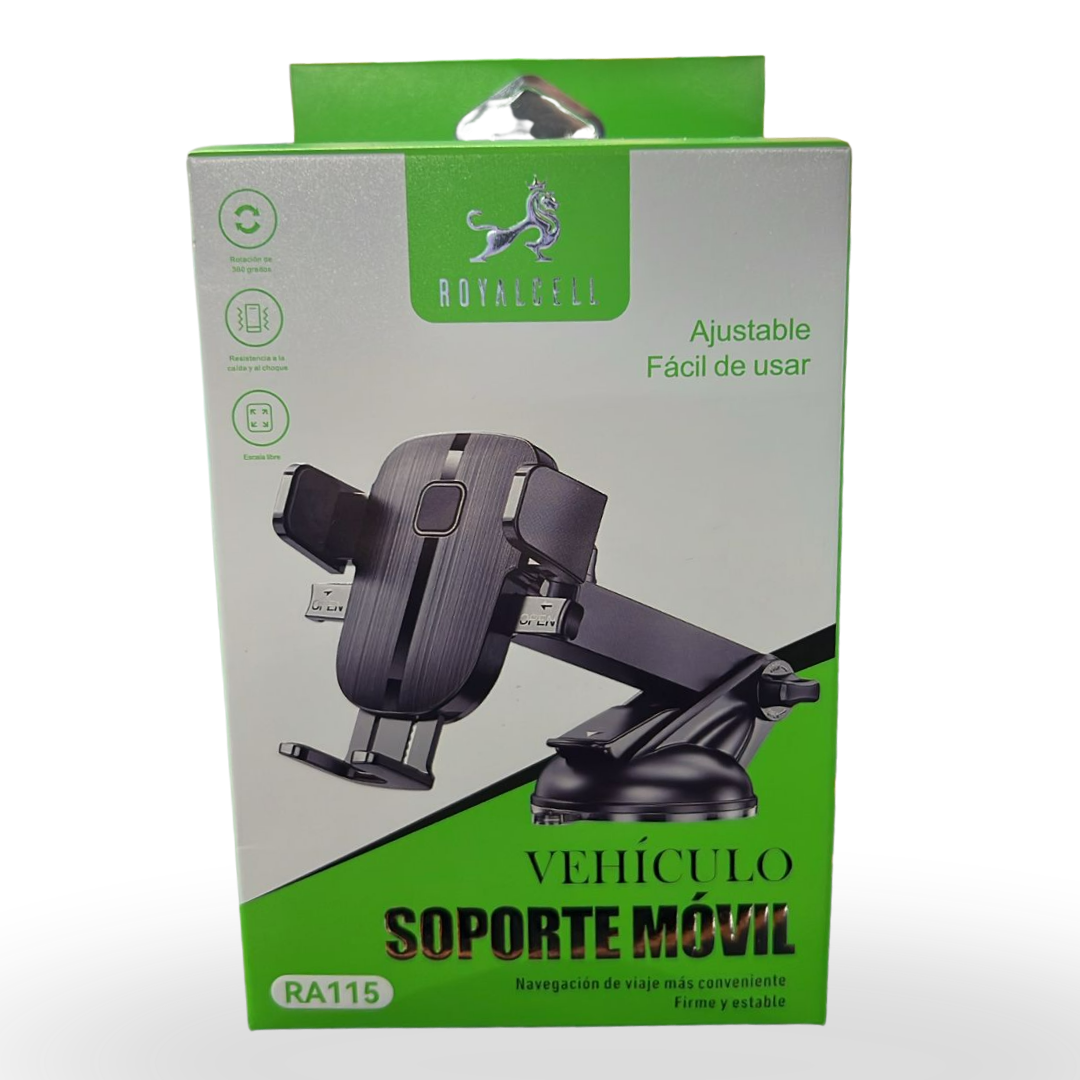 RA115 SOPORTE MOVIL PARA AUTO C/BRAZO ROYALCELL