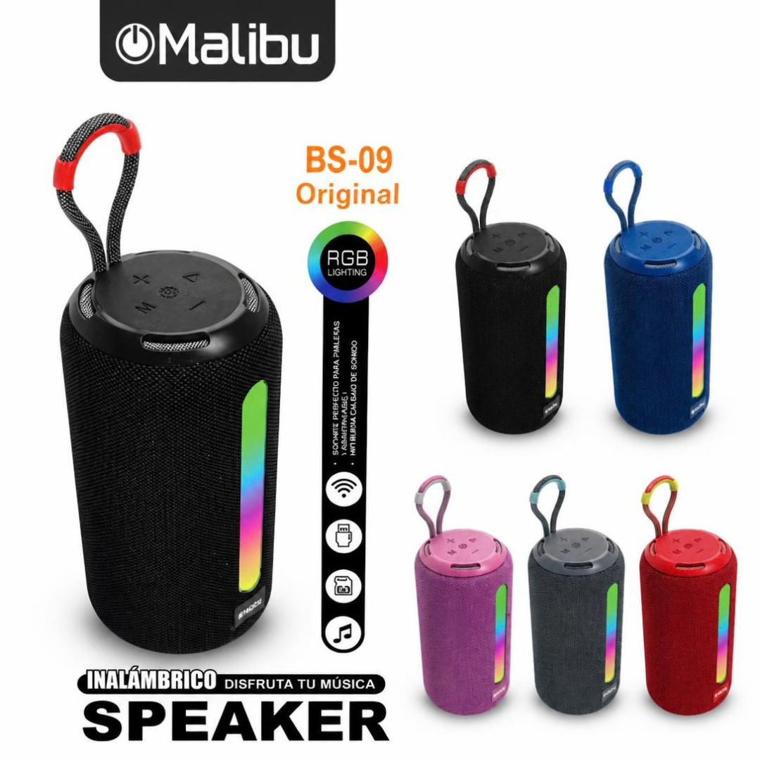 BS-09 PARLANTE PORTATIL INALAMBRICO RGB