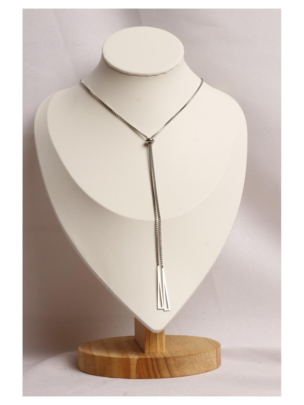 Collar Acero Plateado SK333-AAC