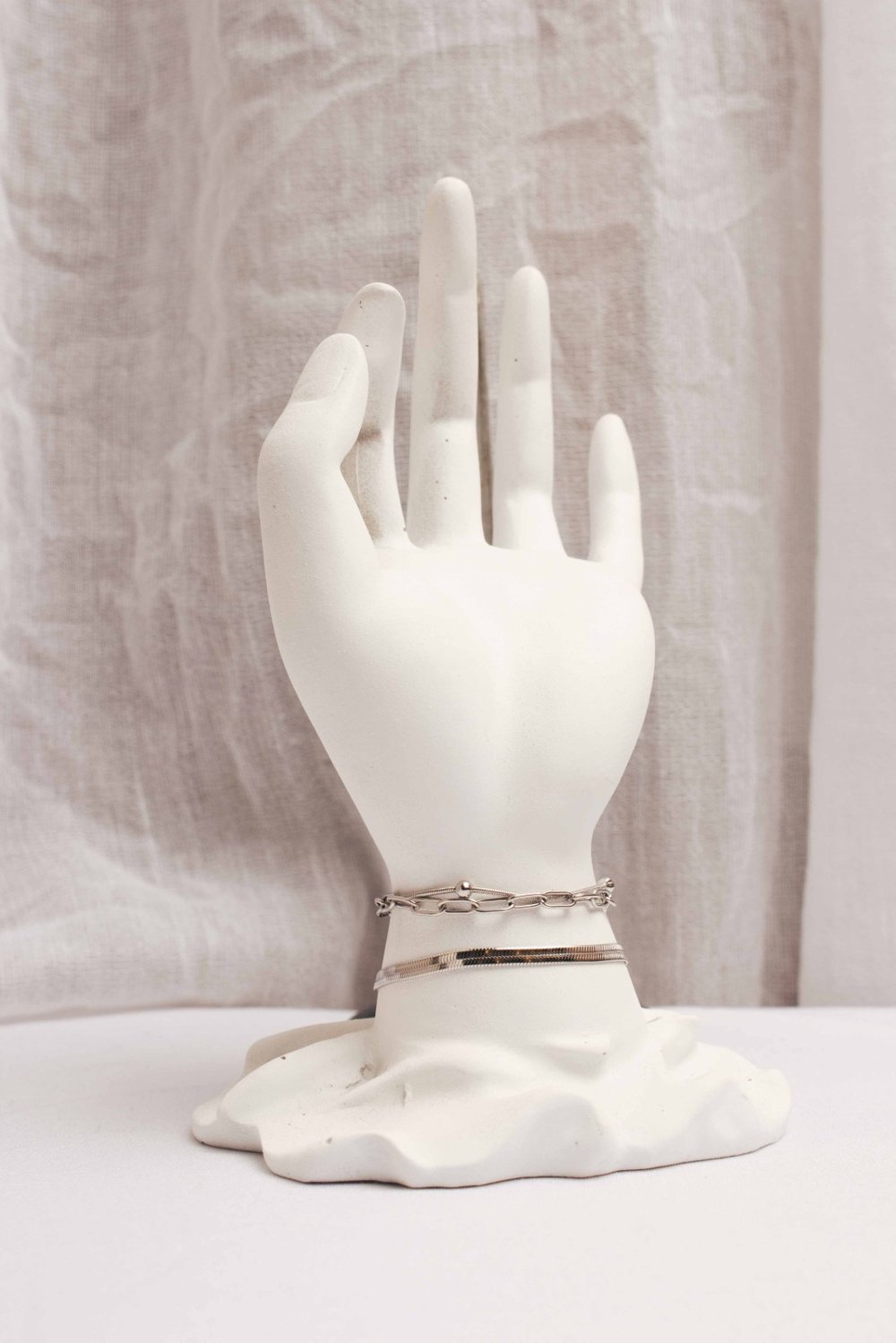 Pulsera Acero Plateado Pulido SK173-EAC