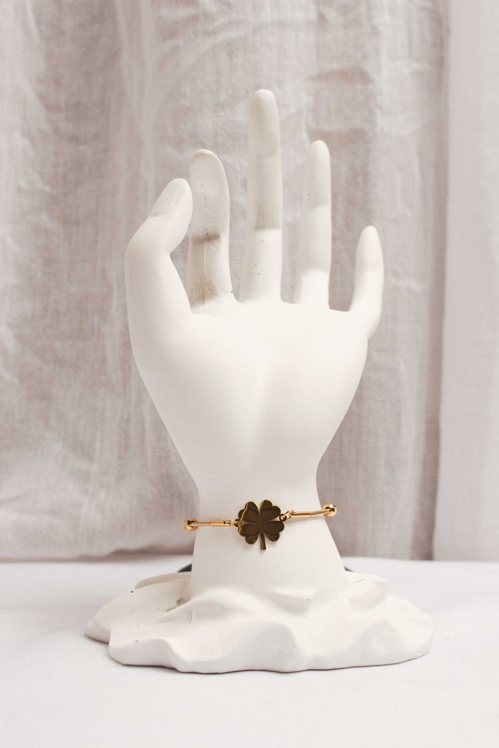 Pulsera Acero Dorado Pulido SK166-FOR