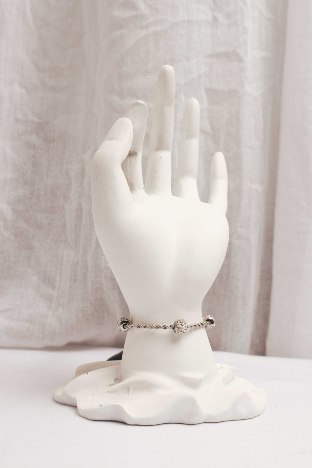 Pulsera Acero Plateado Pulido SK173-CAC