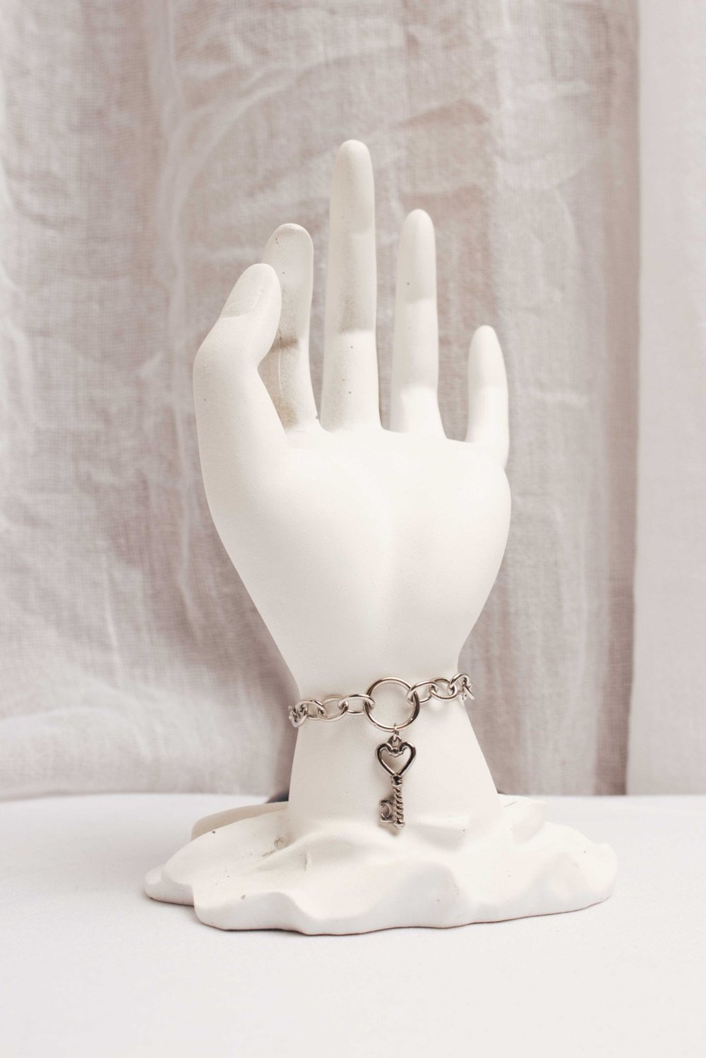 Pulsera Acero Plateado SK167-AAC