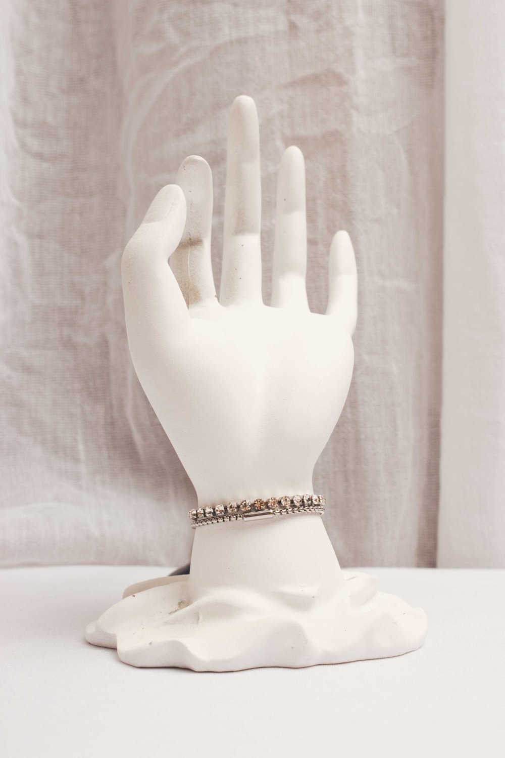 Pulsera Acero Plateado SK173-AAC