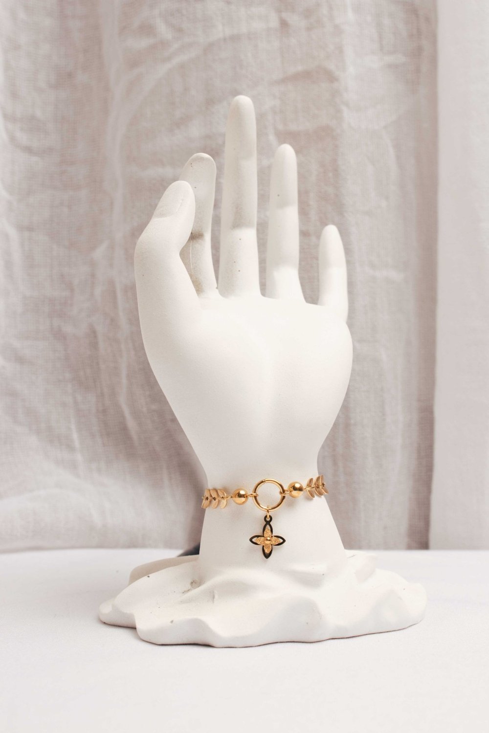 Pulsera Acero Dorado SK172-BOR
