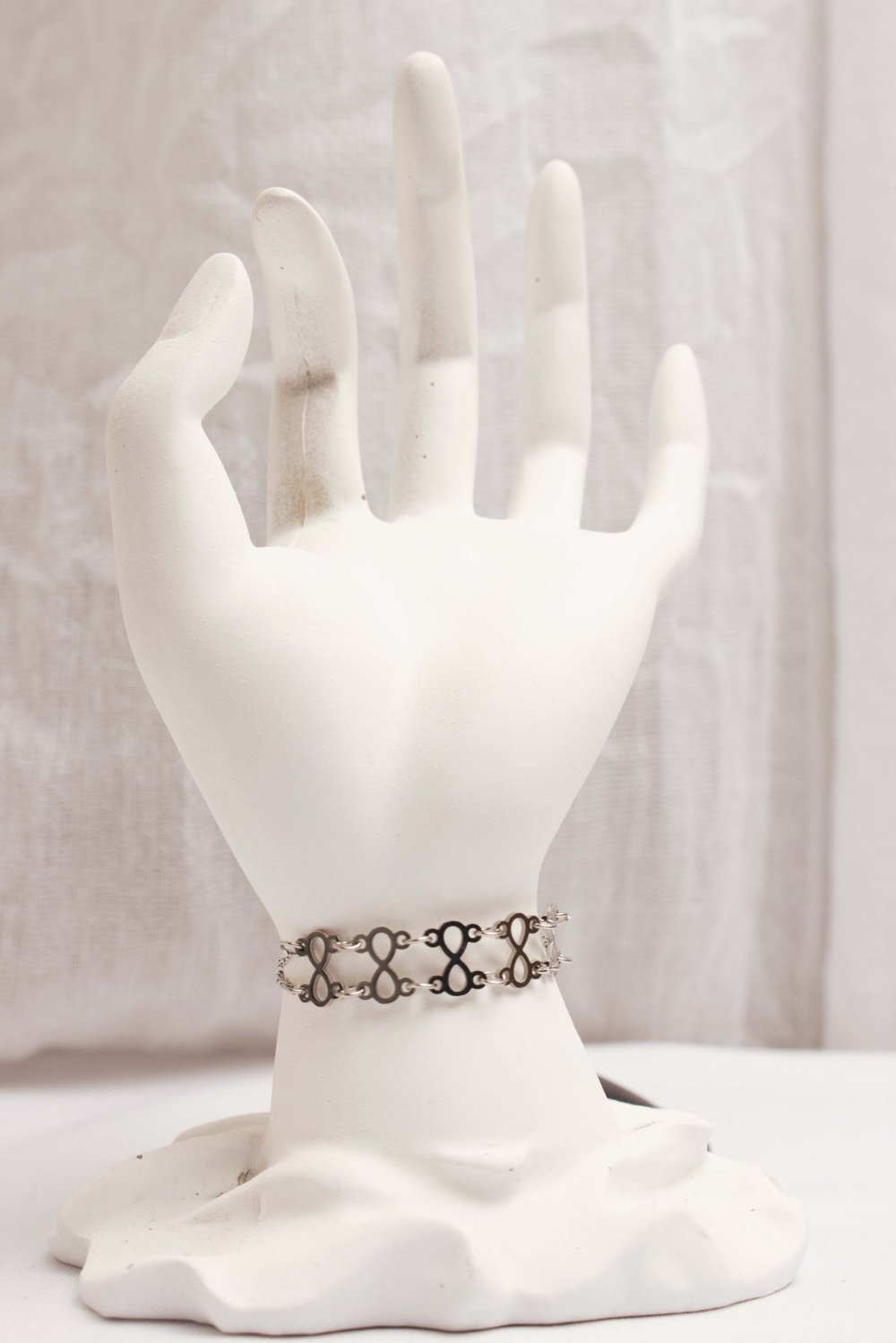 Pulsera Acero Plateado SK173-GAC
