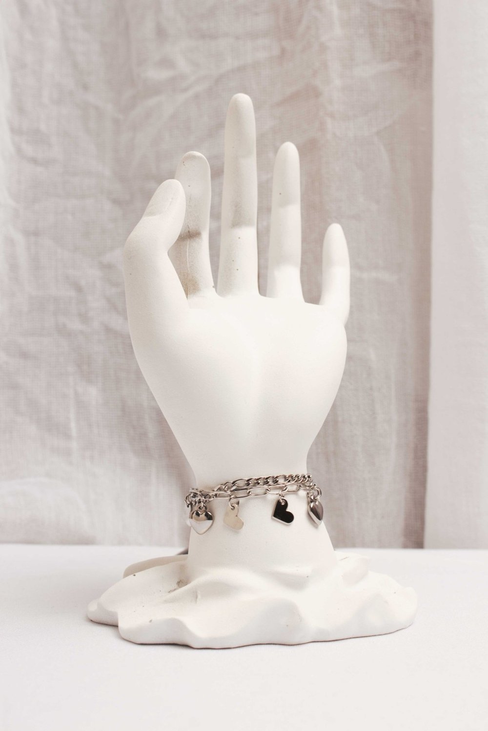 Pulsera Acero Plateado SK181-AC