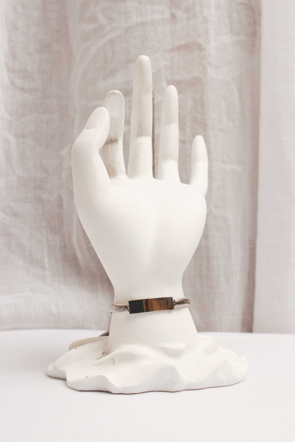 Pulsera Acero Plateado SK173-FAC