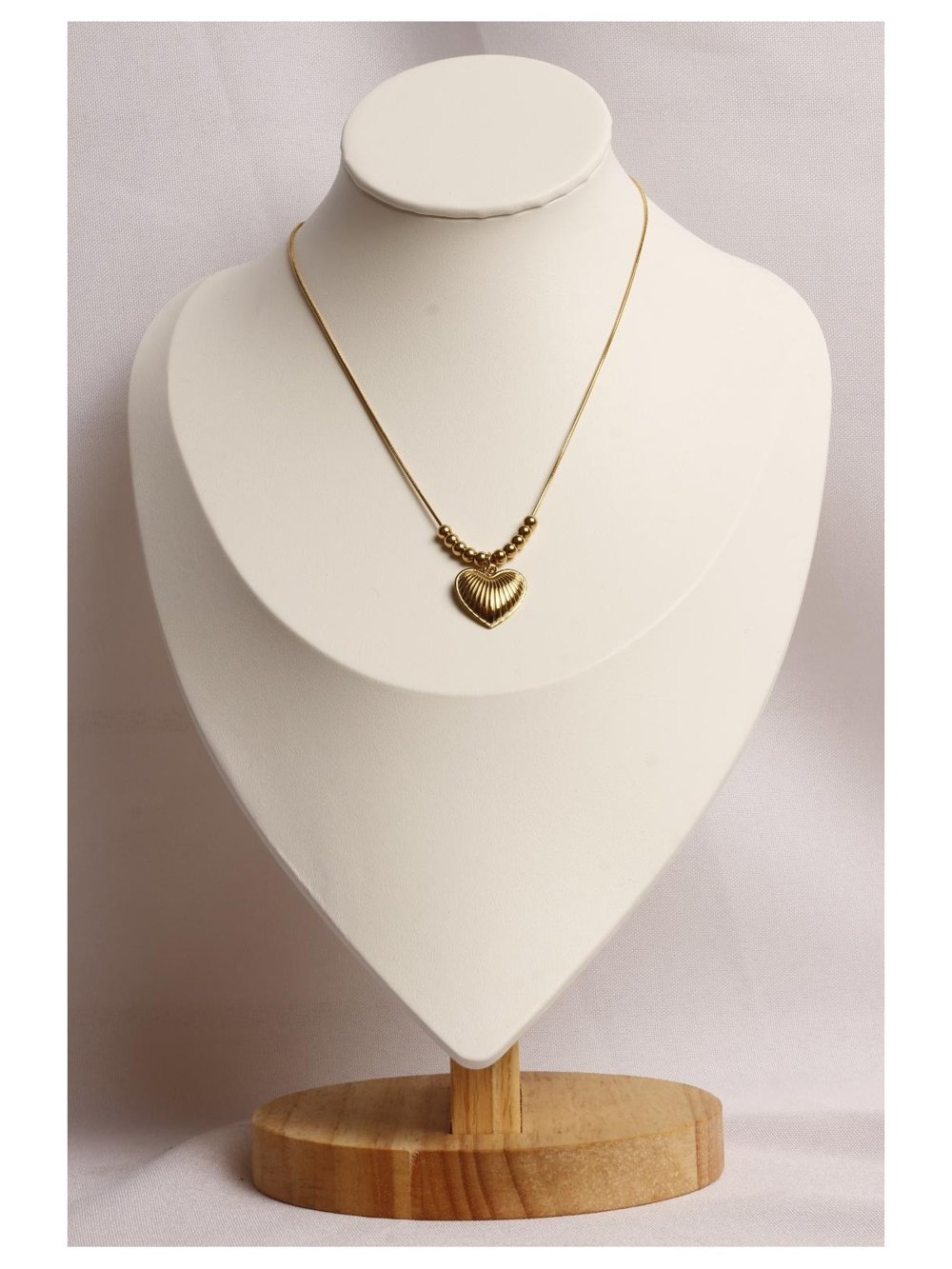 Collar Acero Dorado SK8427-OR-09-45CM