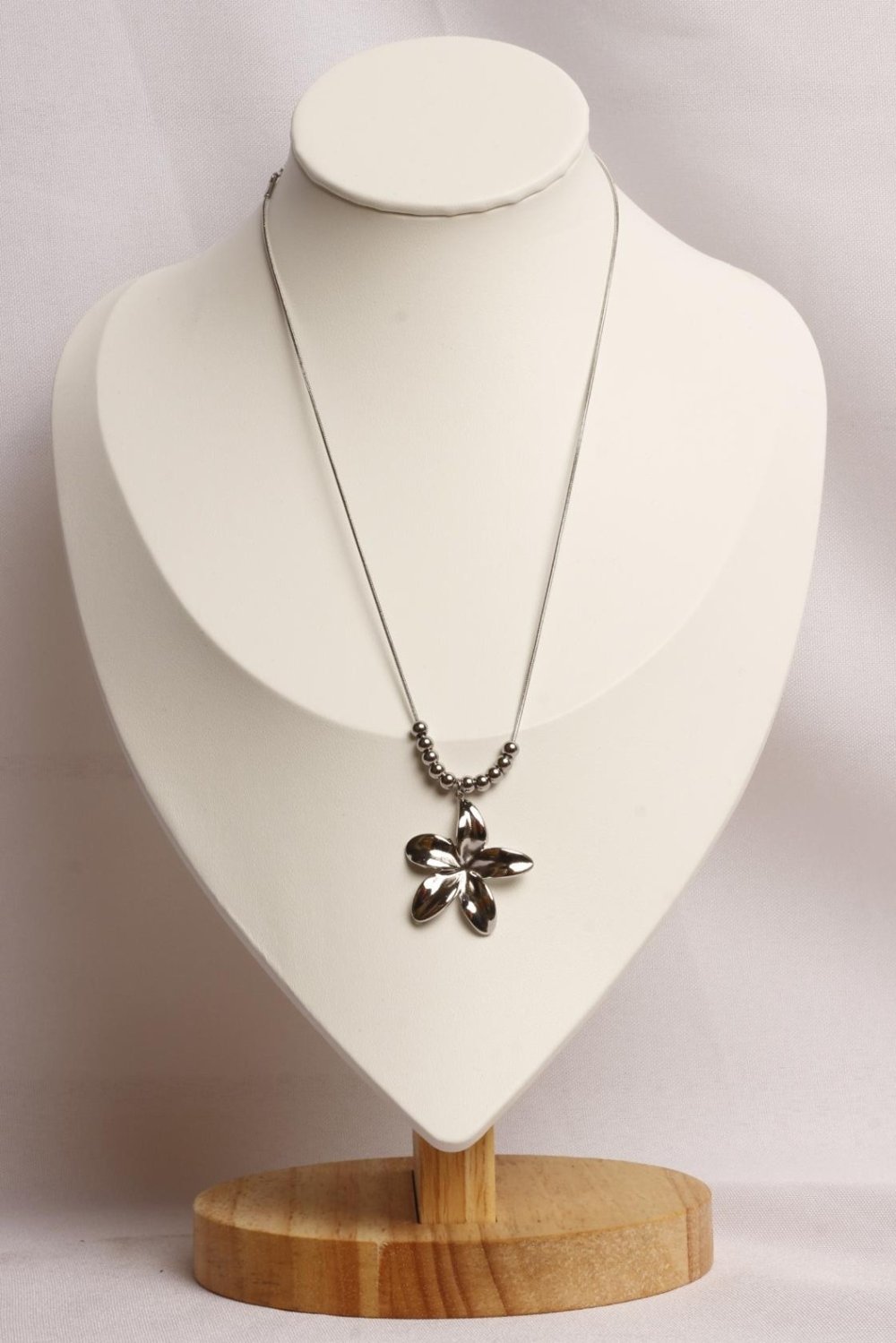 Collar Acero Plateado SK949-AC-09-45CM
