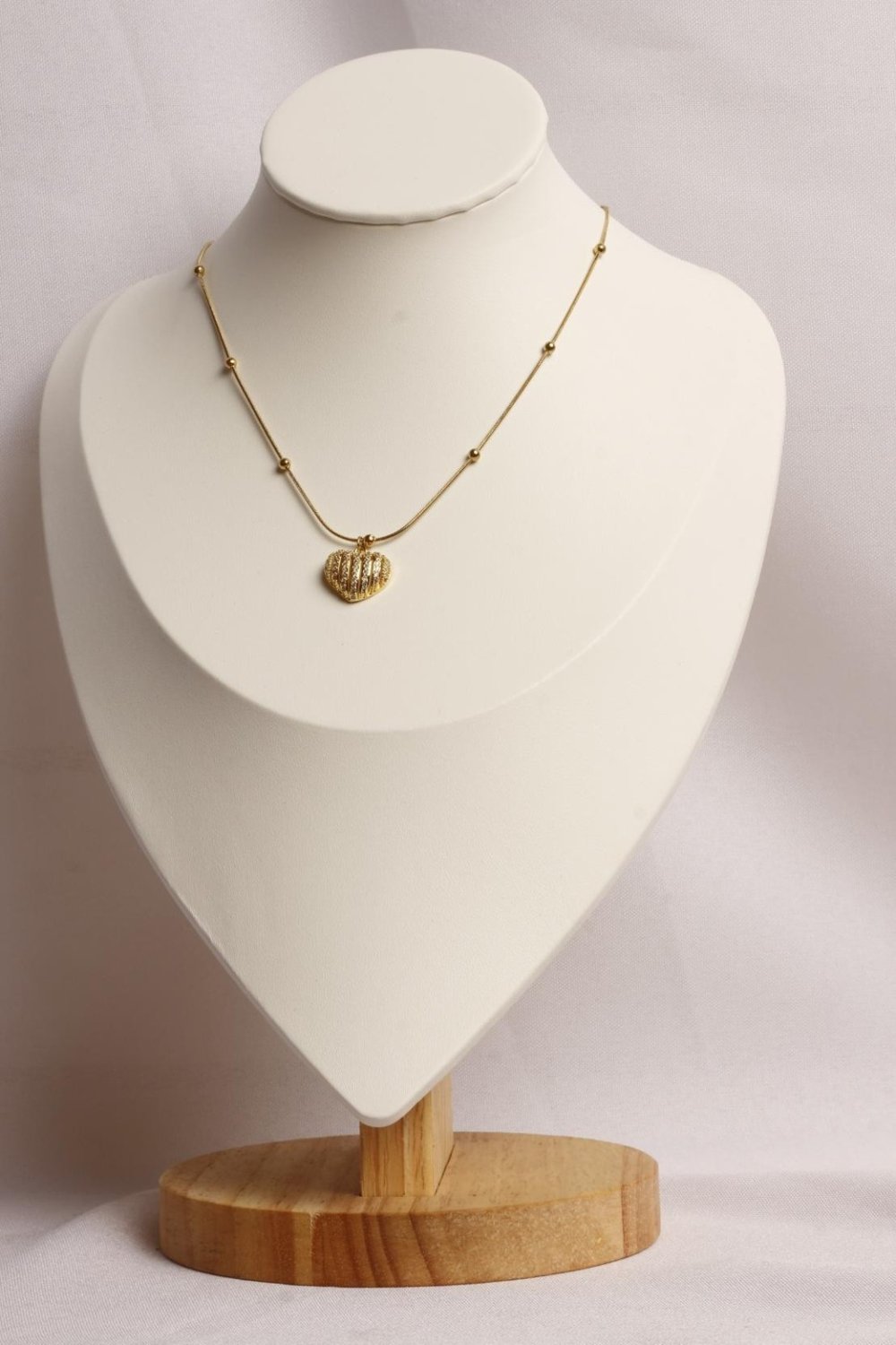 Collar Acero Dorado SK96-EOR-09-45CM