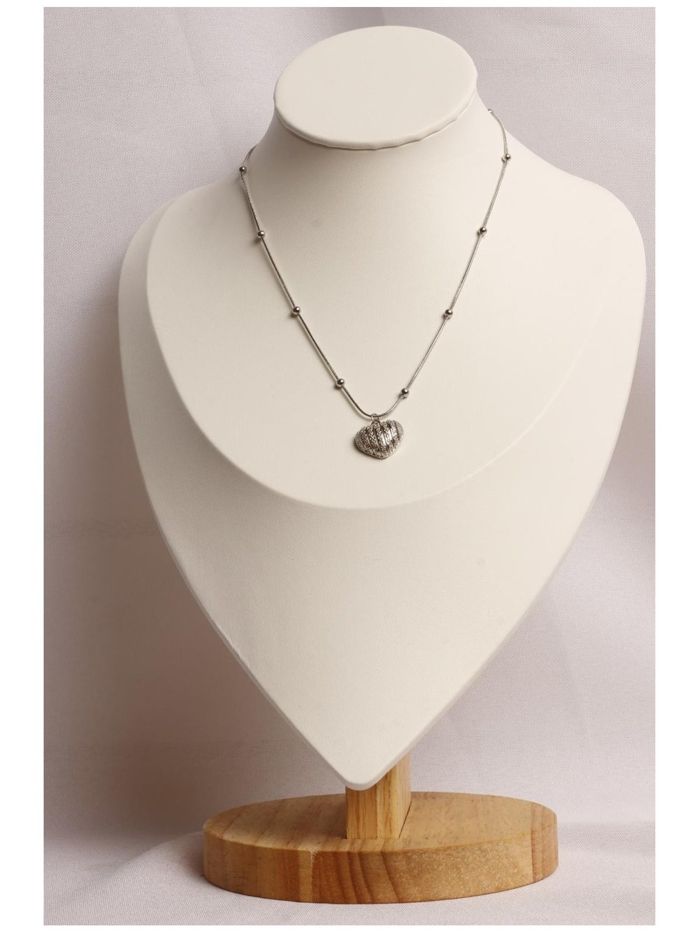 Collar Acero Plateado SK97-EAC-09-45CM