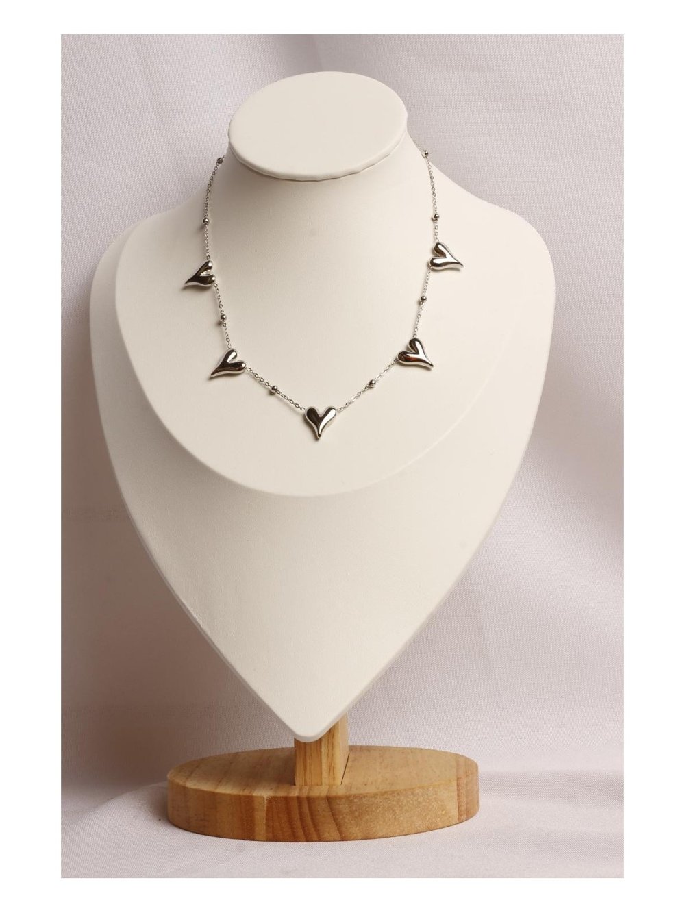 Collar Acero Plateado SK103-AC-035-45CM