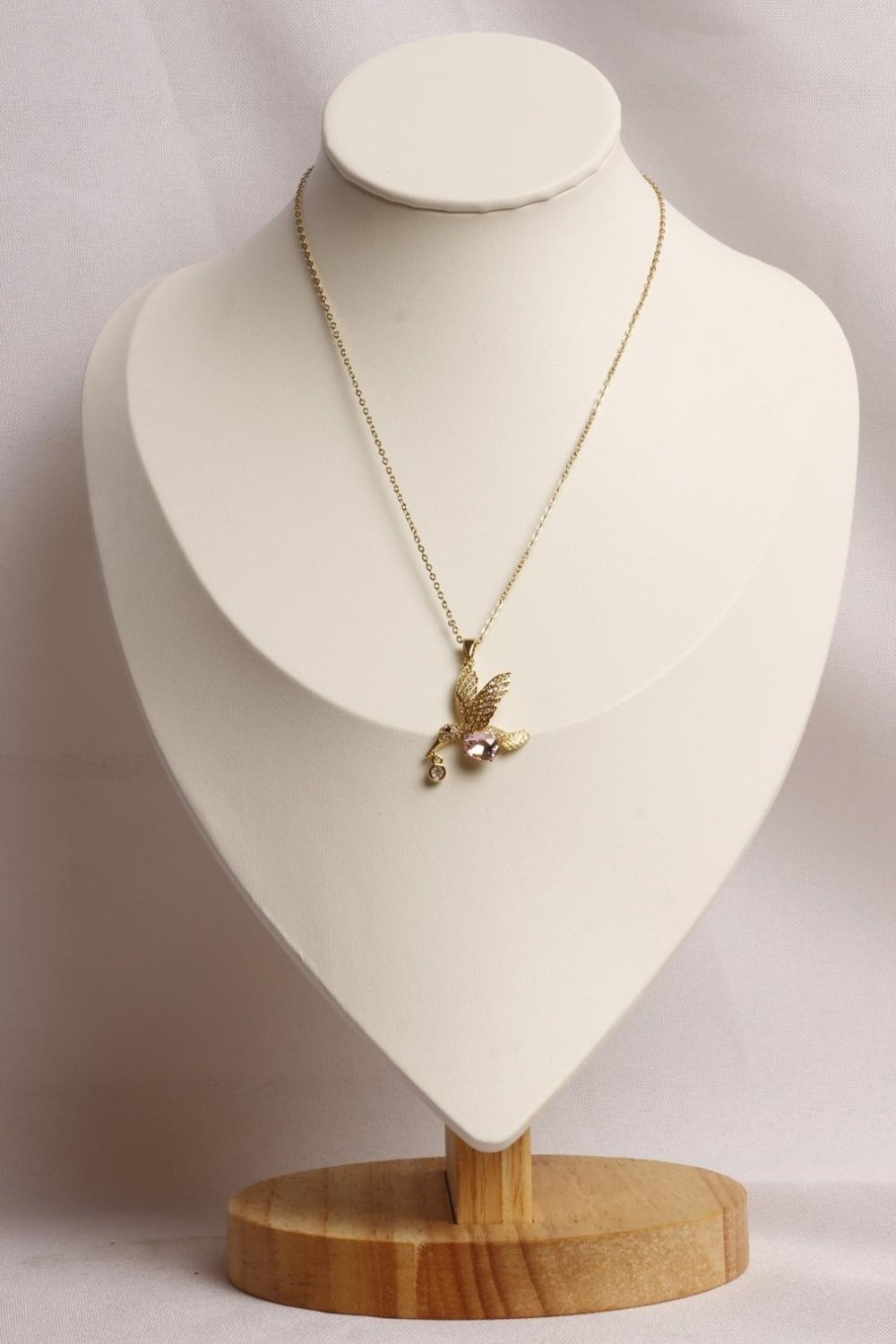 Collar Acero Dorado SK1238-OR