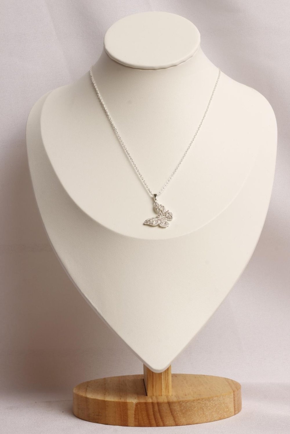 Collar Acero Blanco SK1239-PL