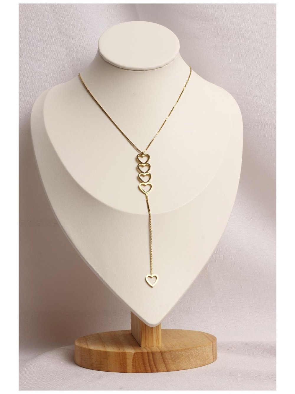 Collar Acero Dorado SK96-GOR