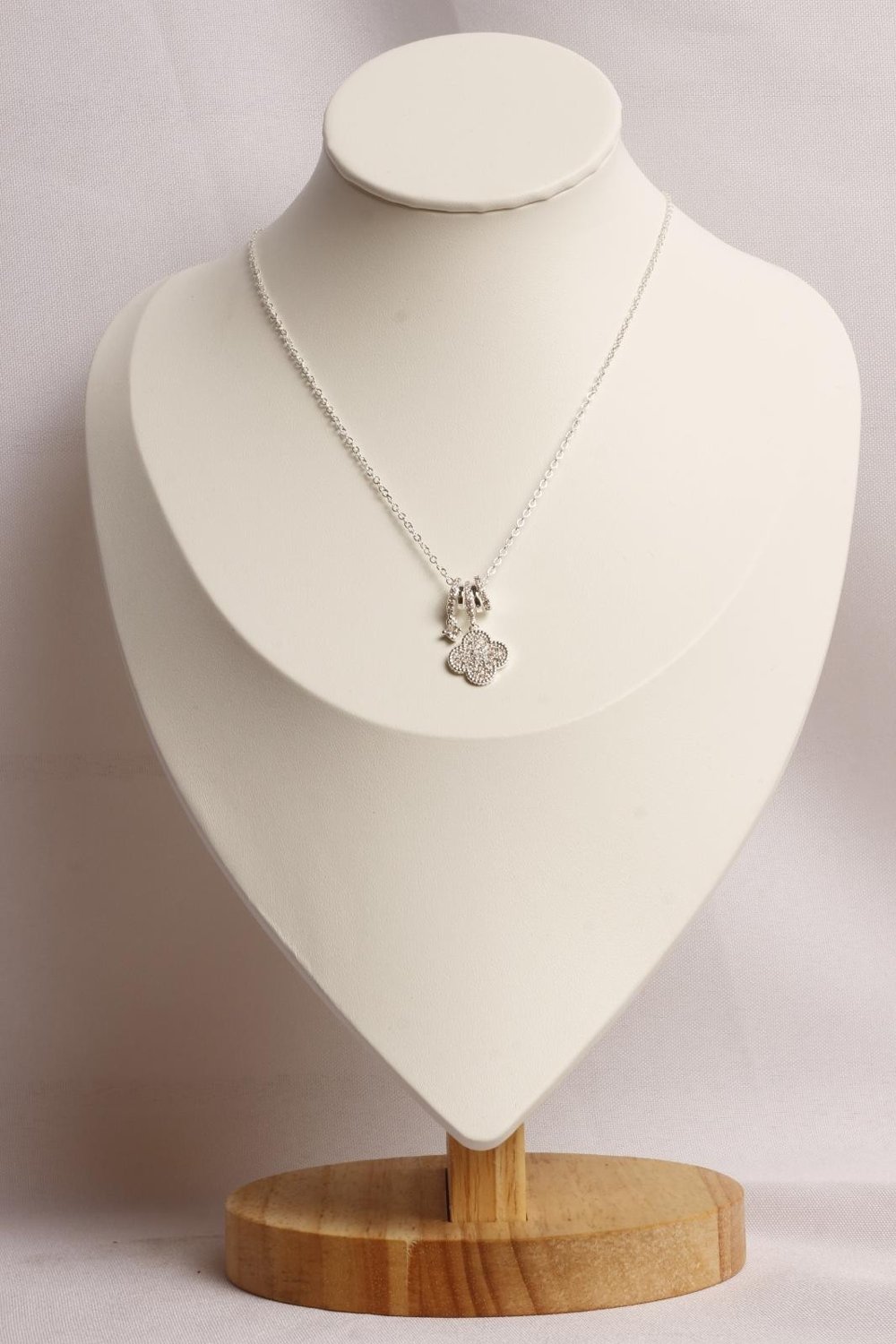 Collar Acero Blanco SK12721-PL