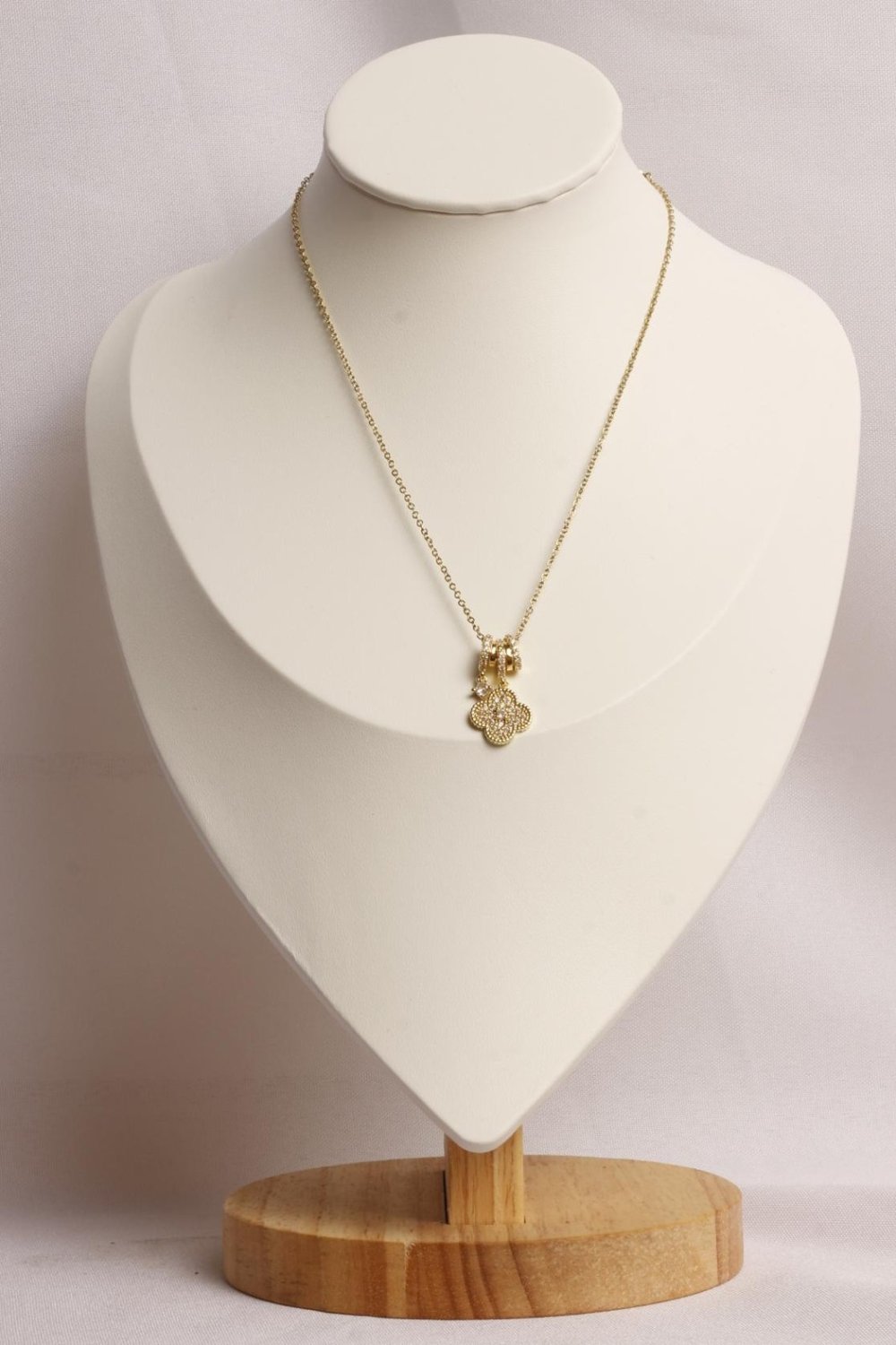 Collar Acero Dorado SK12721-OR