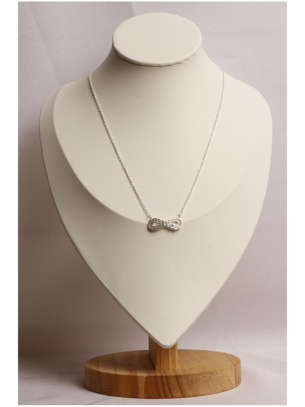 Collar Acero Blanco SK1235-PL