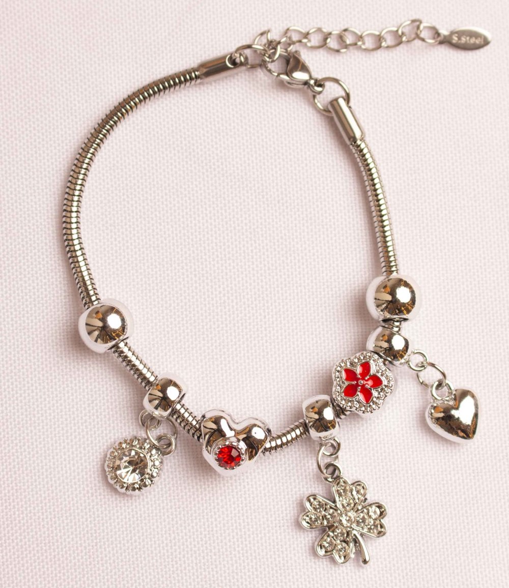 Pulsera Charms Acero | SK201-FAC