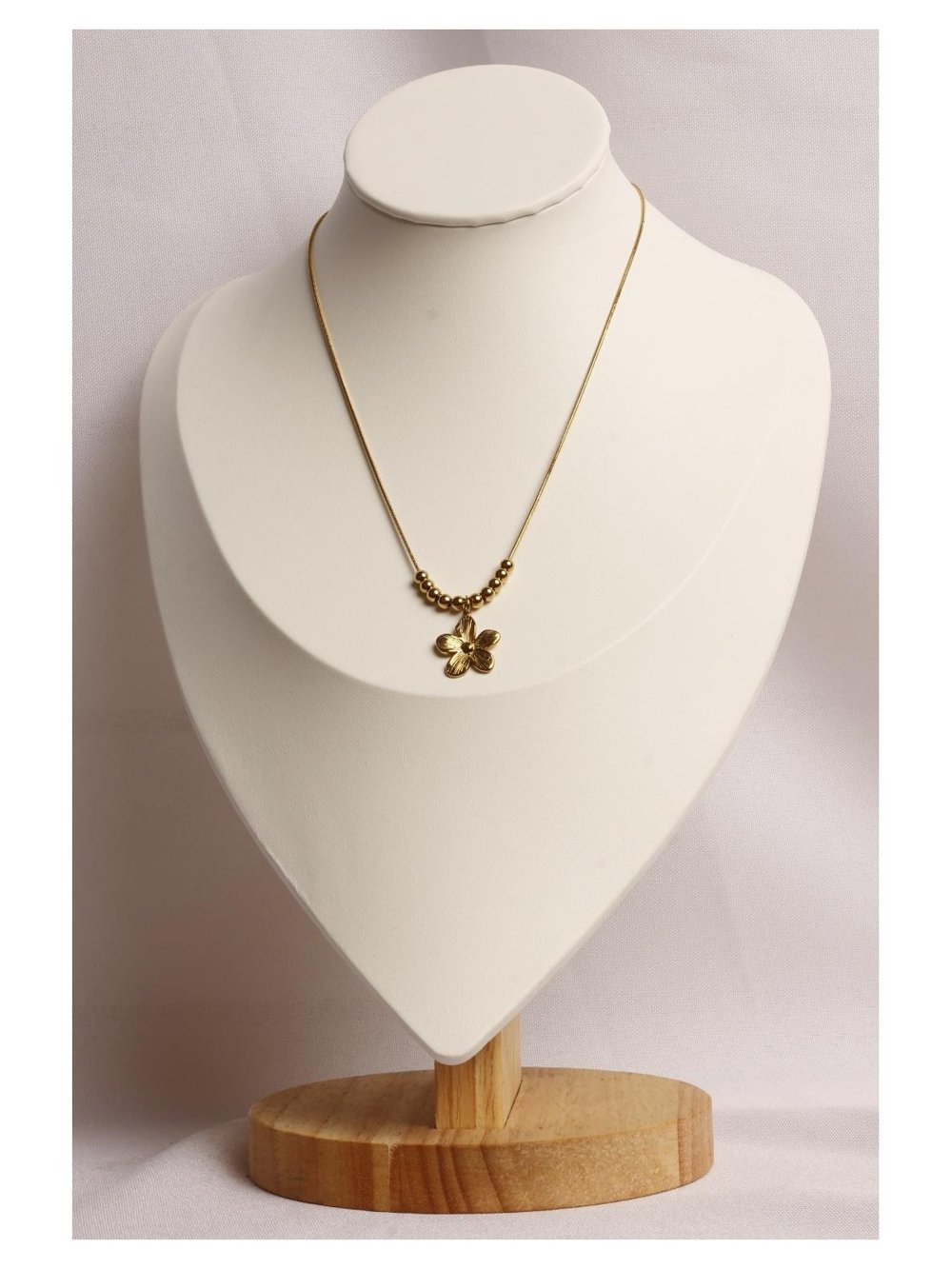 Collar Acero Dorado SK8428-OR-09-45CM