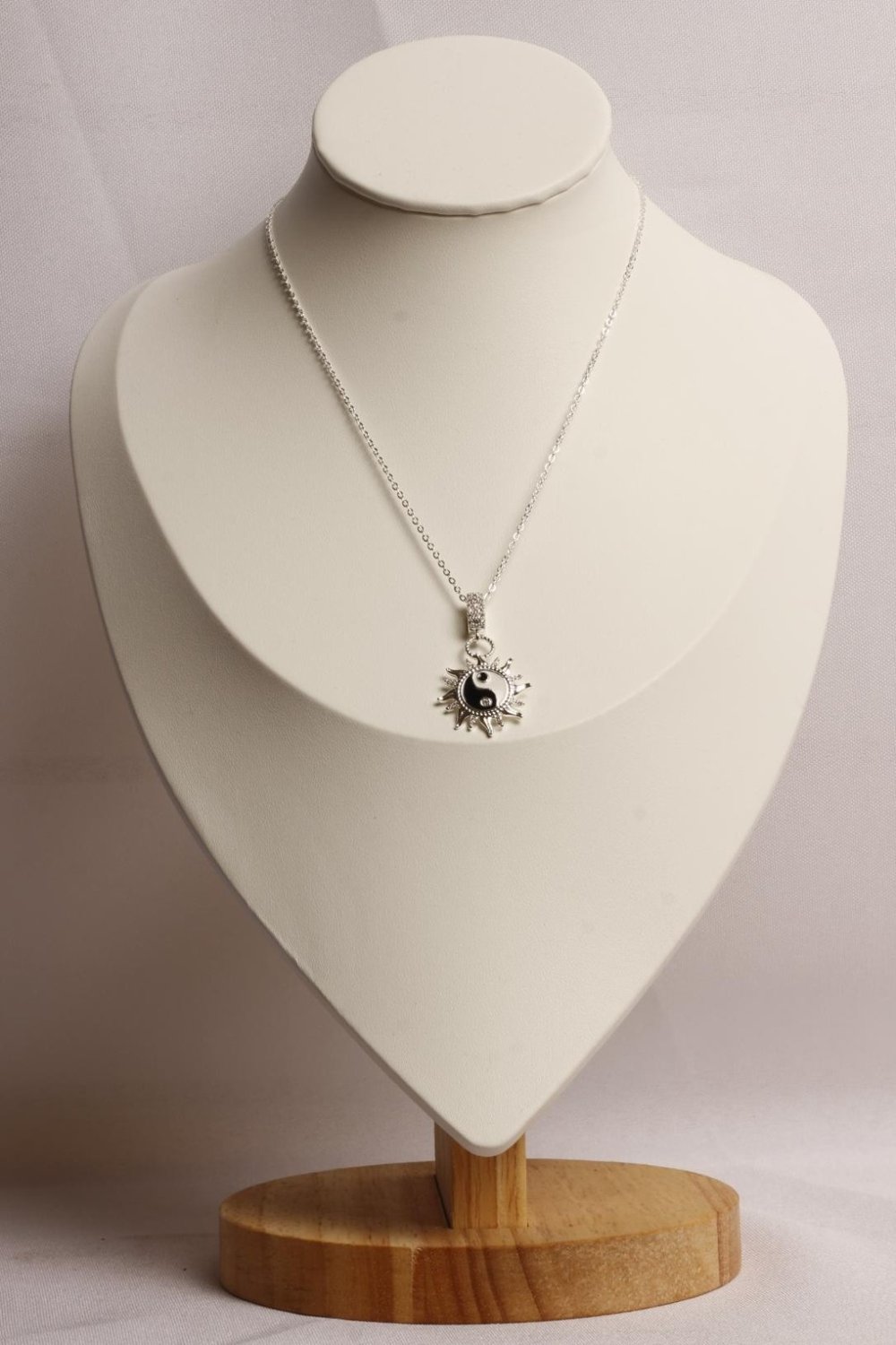 Collar Acero Blanco SK12718-PL