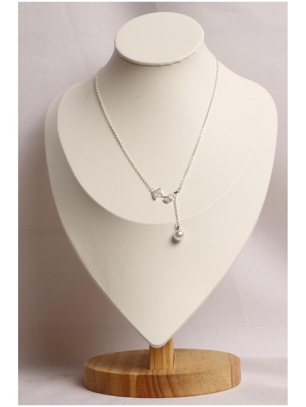Collar Acero Blanco SK12713-PL