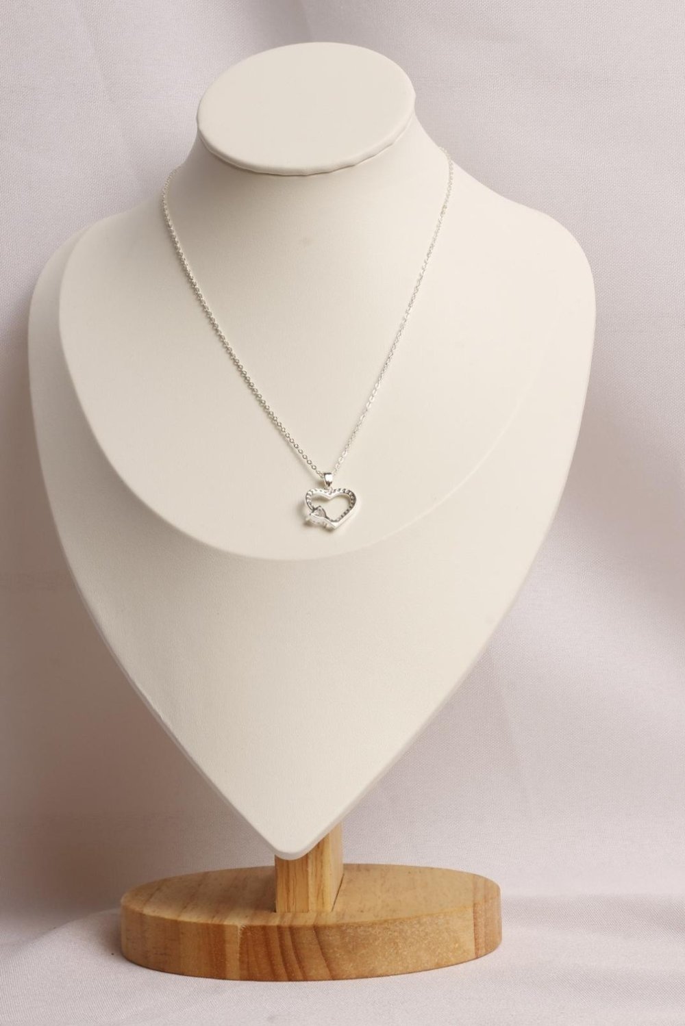 Collar Acero Blanco SK124-BPL