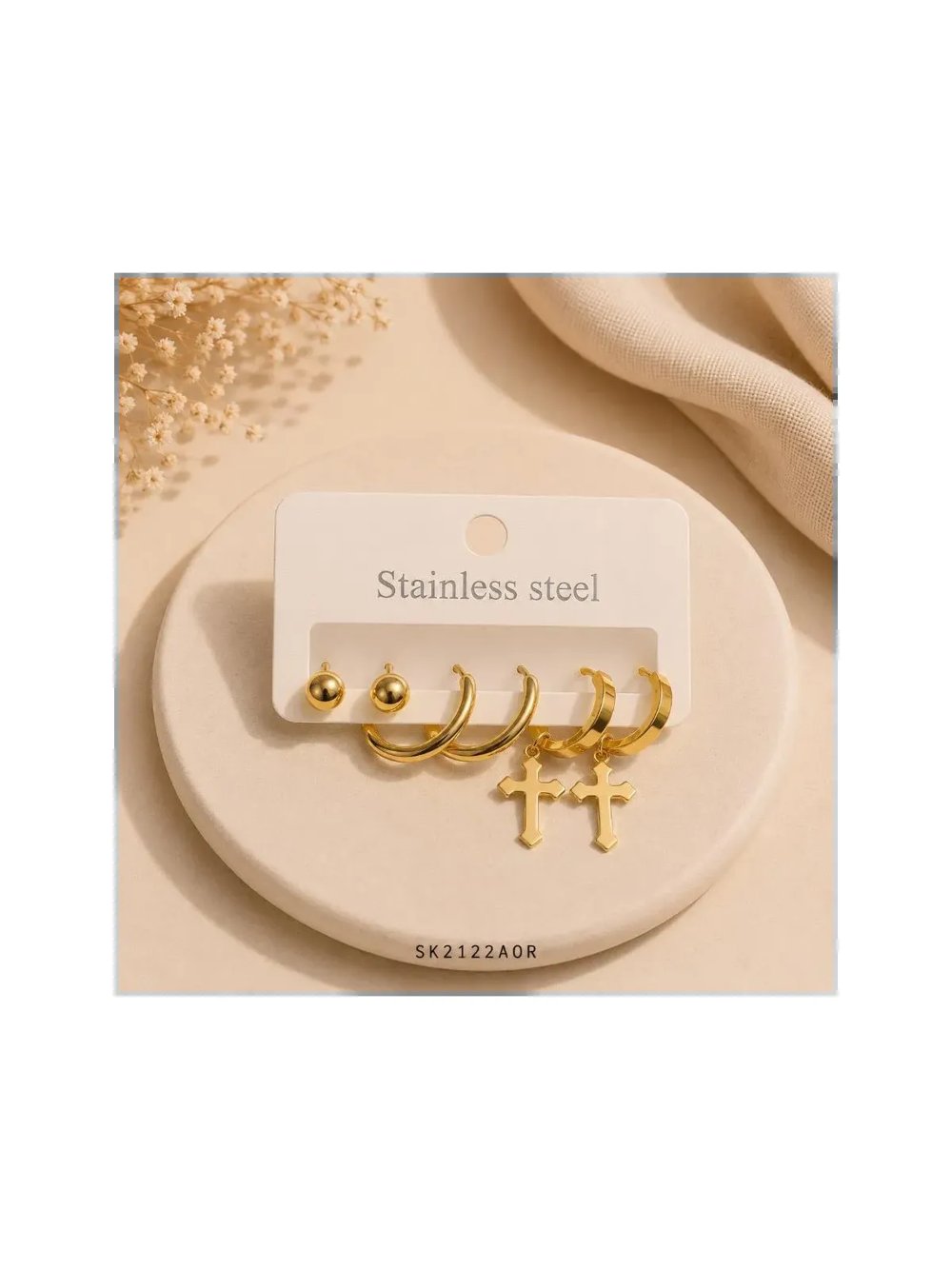 Set Aros AOR Dorado x3 SK2122-AOR