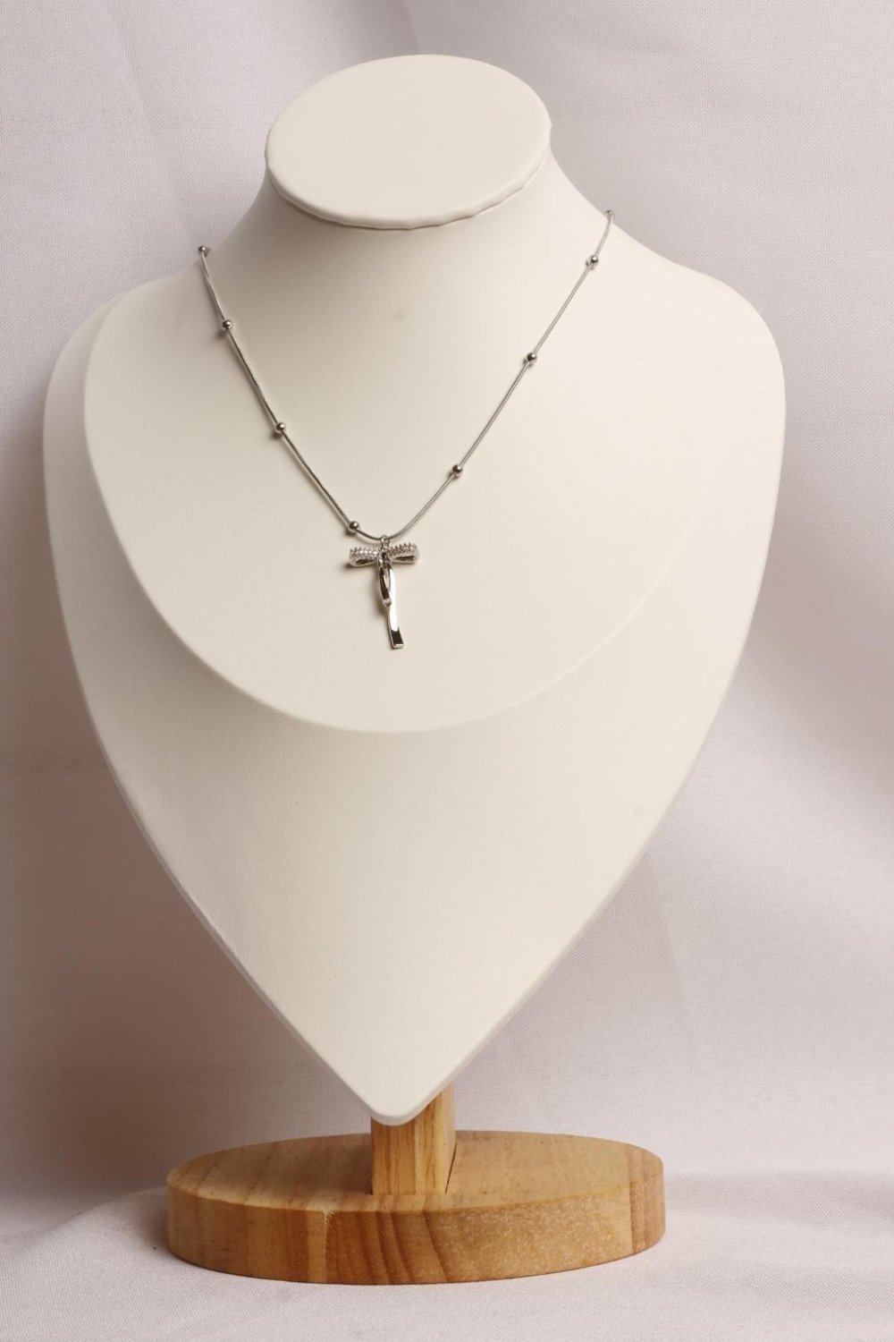 Collar Acero Plateado SK97-CAC-09-45CM