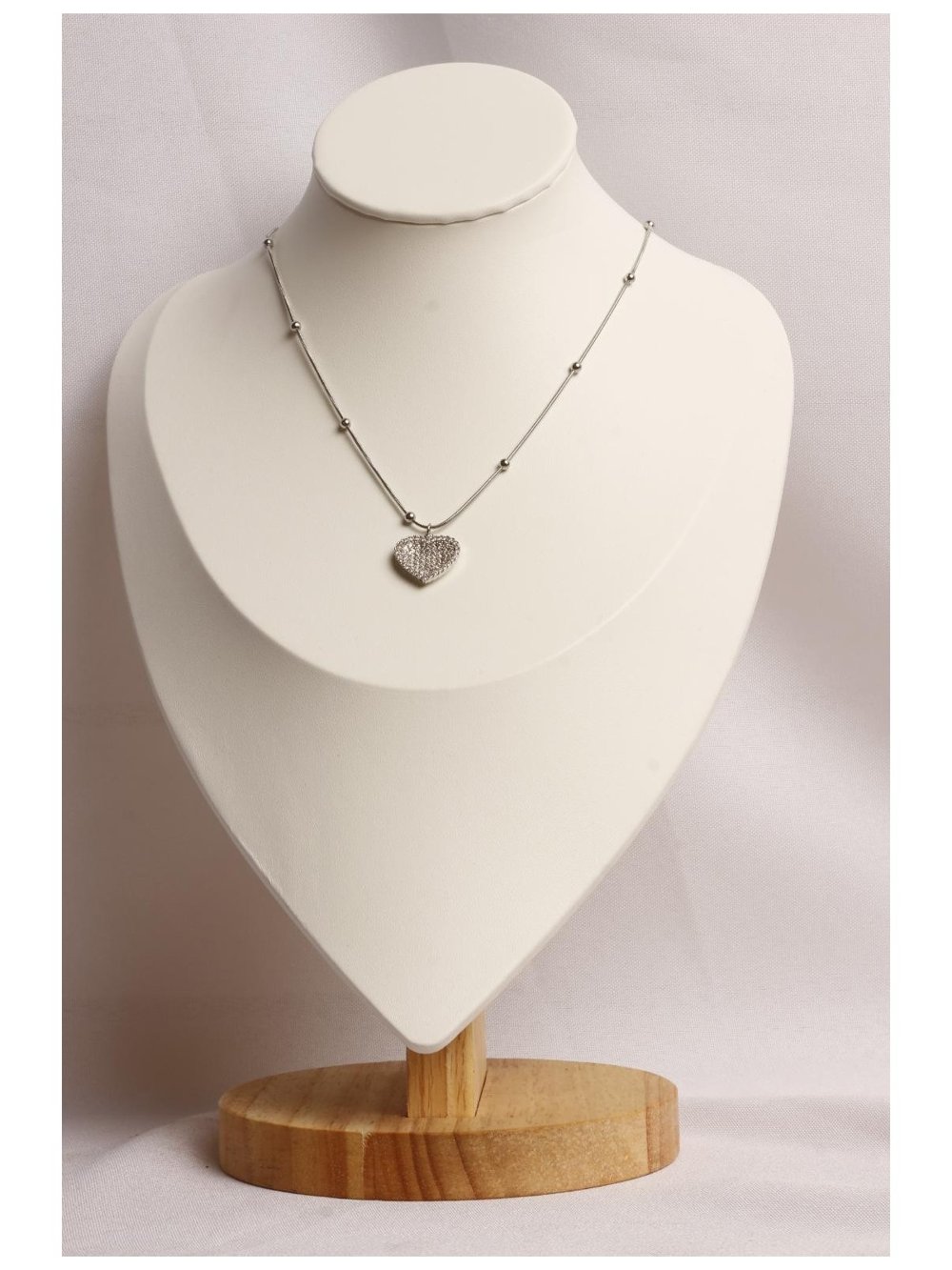 Collar Acero Plateado SK97-FAC-09-45CM