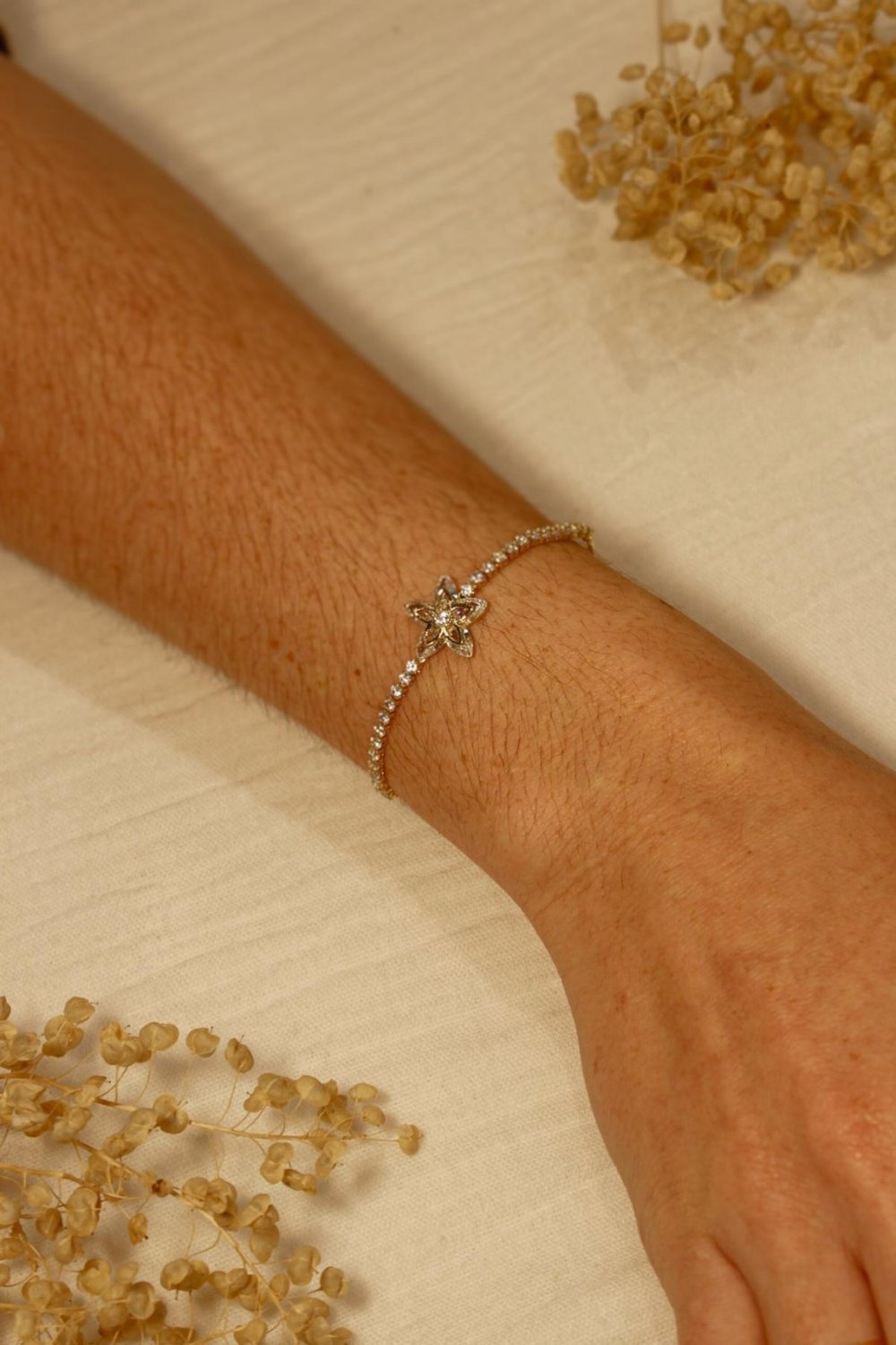 Pulsera Bronce Dorado SK2172-FOR