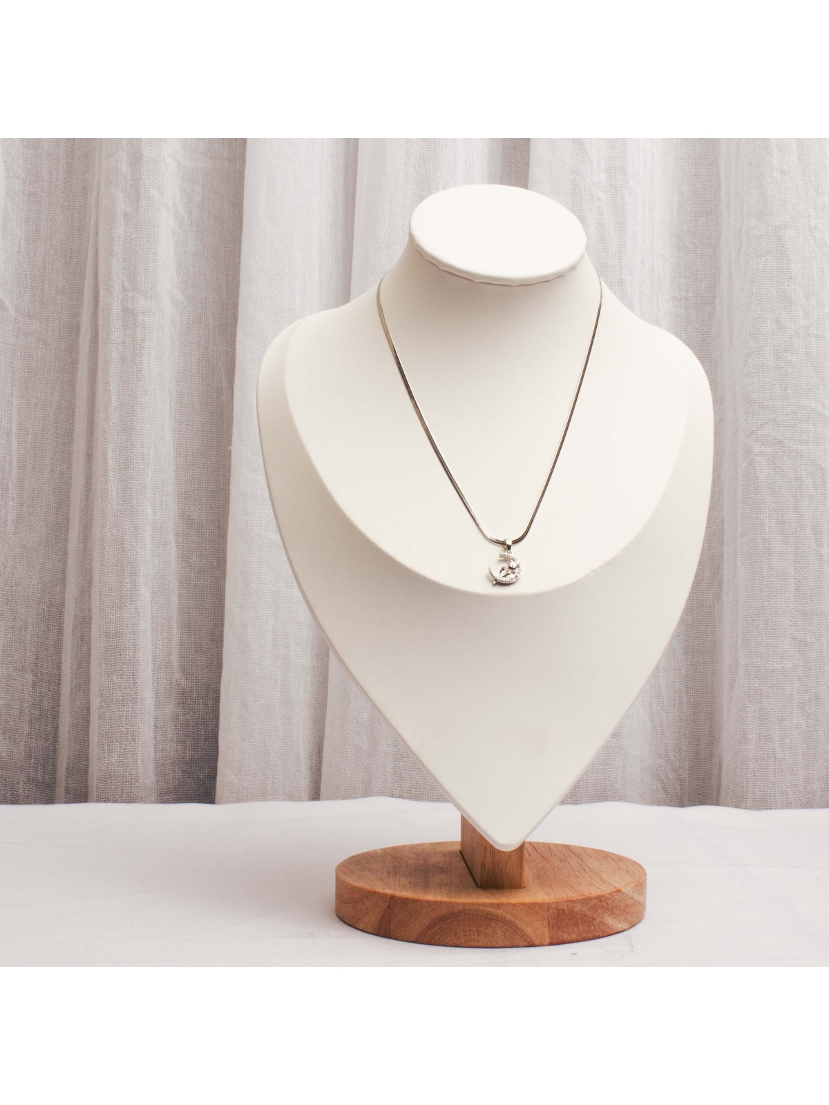 Collar Acero Plateado SK82B7-AC-2-45CM