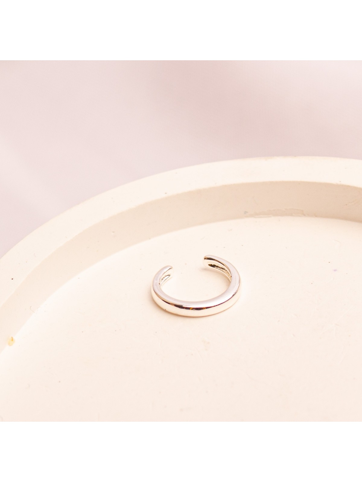 Cuff Individual De Acero Blanco SK4183-PL