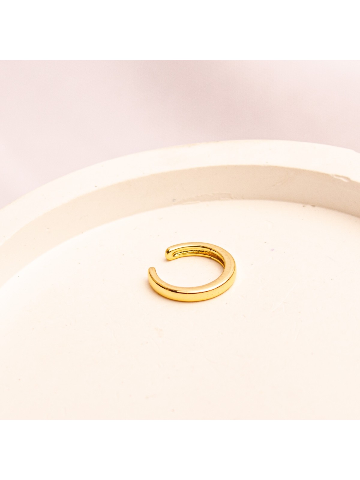 Cuff Individual De Acero Dorado SK4183-OR