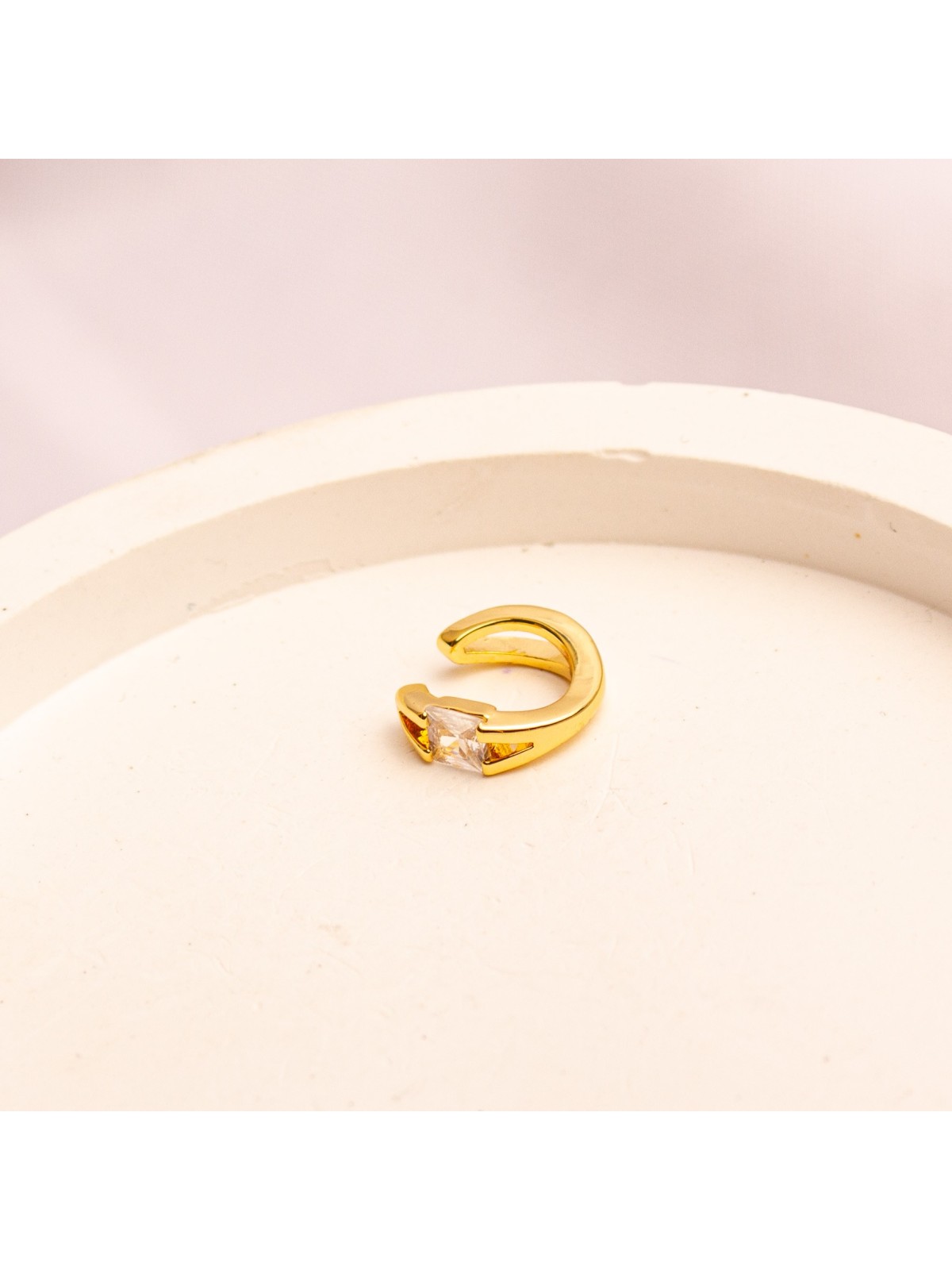 Cuff Individual De Acero Dorado SK4186-OR