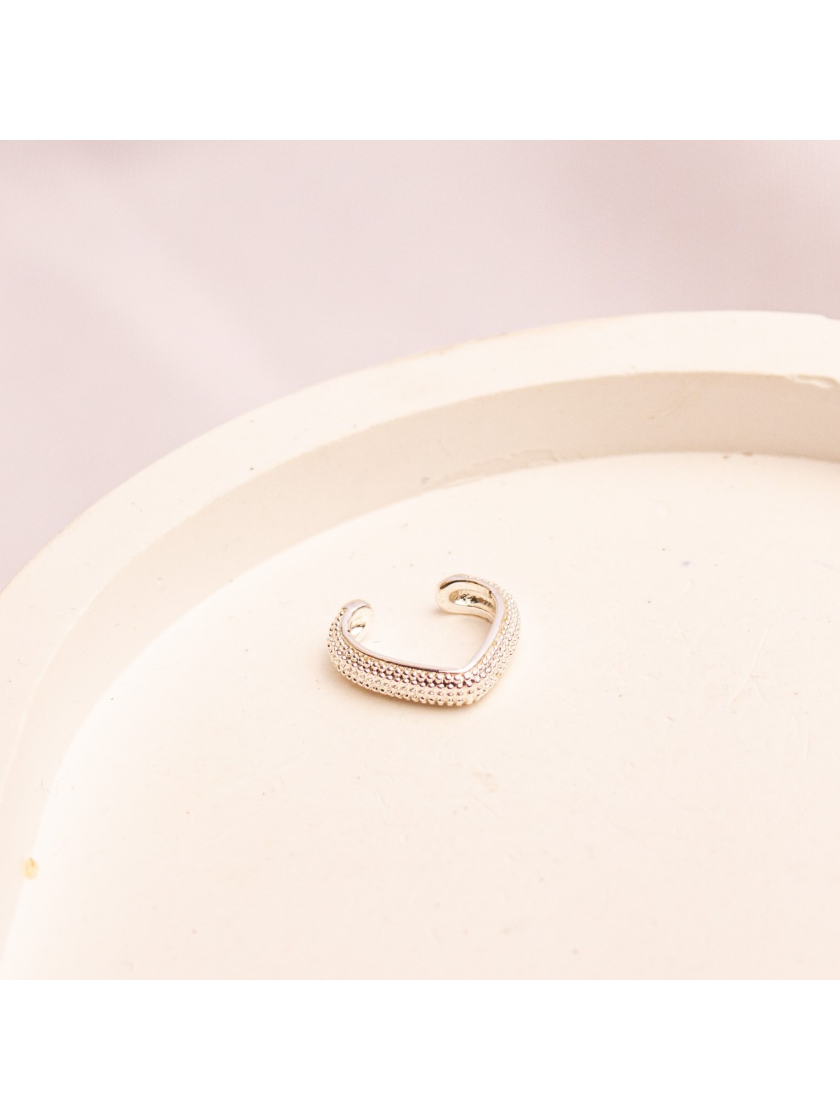Cuff Individual De Acero Blanco SK4180-PL
